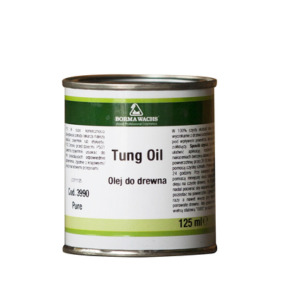 Olej tungowy do drewna tung oil naturalny czysty 125ml